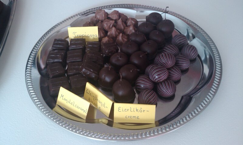 Exquisite handgemachte Pralinen - Konditorei Ansbach